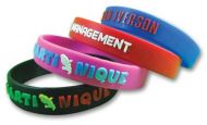 Embossed Silicone Wristband