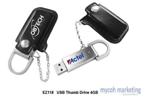 PU Leather USB Thumb Drive 4GB