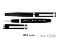 London - Pull Action Roller Metal Pen