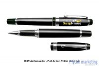 Ambassador - Pull Action Roller Metal Pen